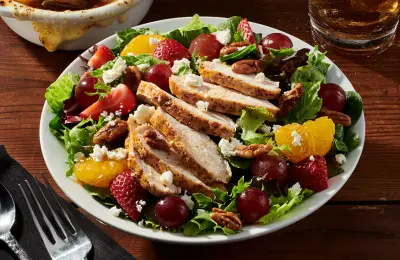 Grilled Chicken & Strawberry Salad
