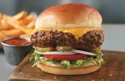 Half-Pound Steakhouse Cheeseburger at LongHorn Steakhouse