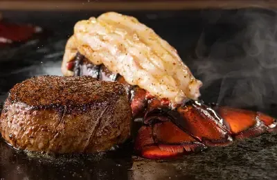 Flo's Filet & Lobster Tail at LongHorn Steakhouse