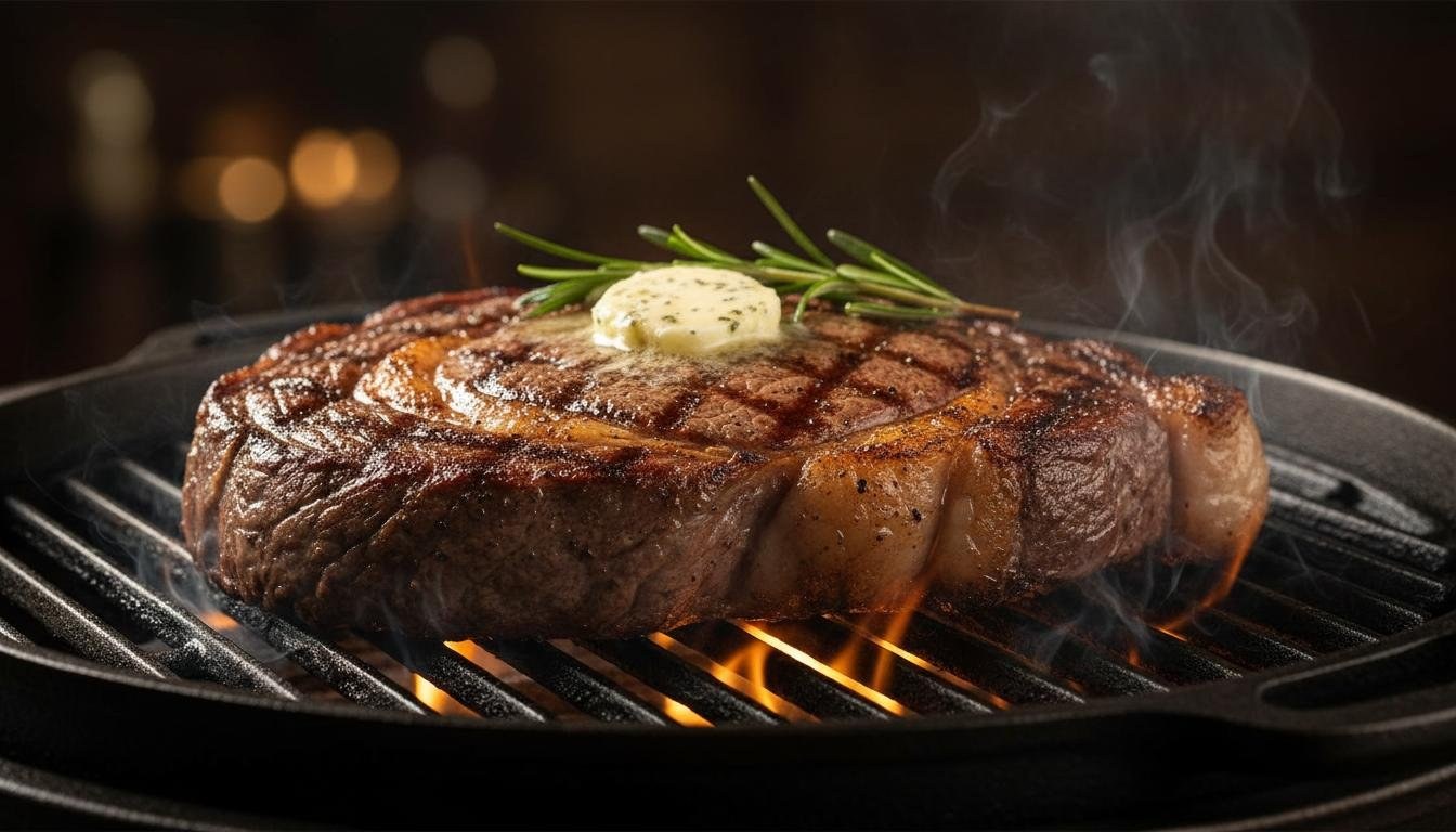 Comparison of Flo's Filet, Outlaw Ribeye, New York Strip, and Renegade Sirloin steak cuts at LongHorn